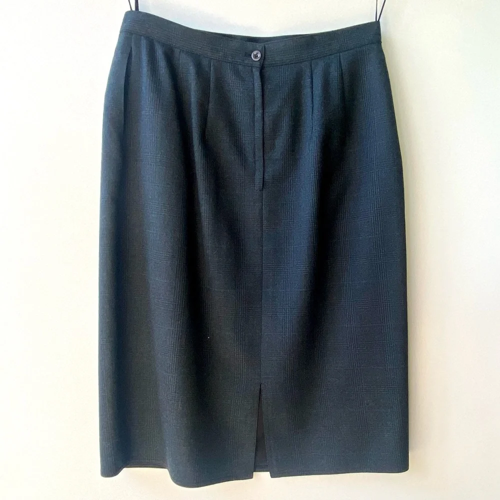 Harve Benard Vtg Wool Pencil Skirt, EUC, size 12